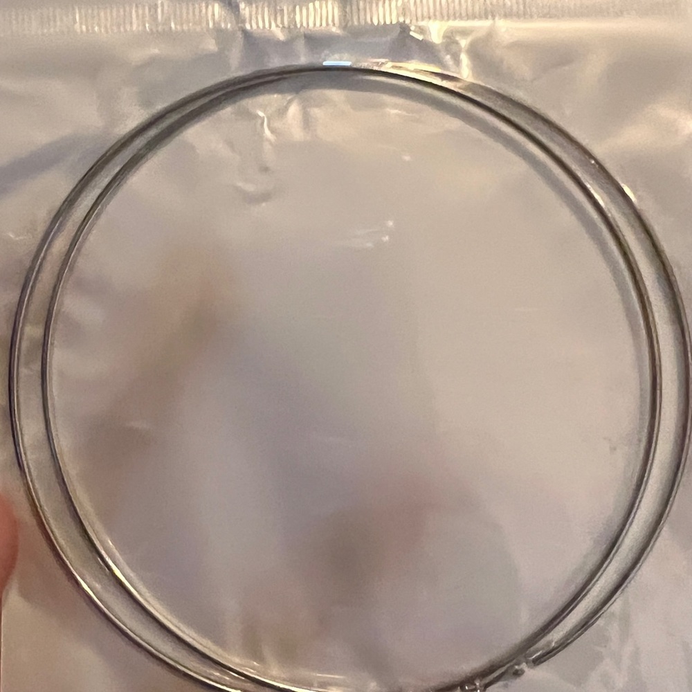Silver Hoop Earrings